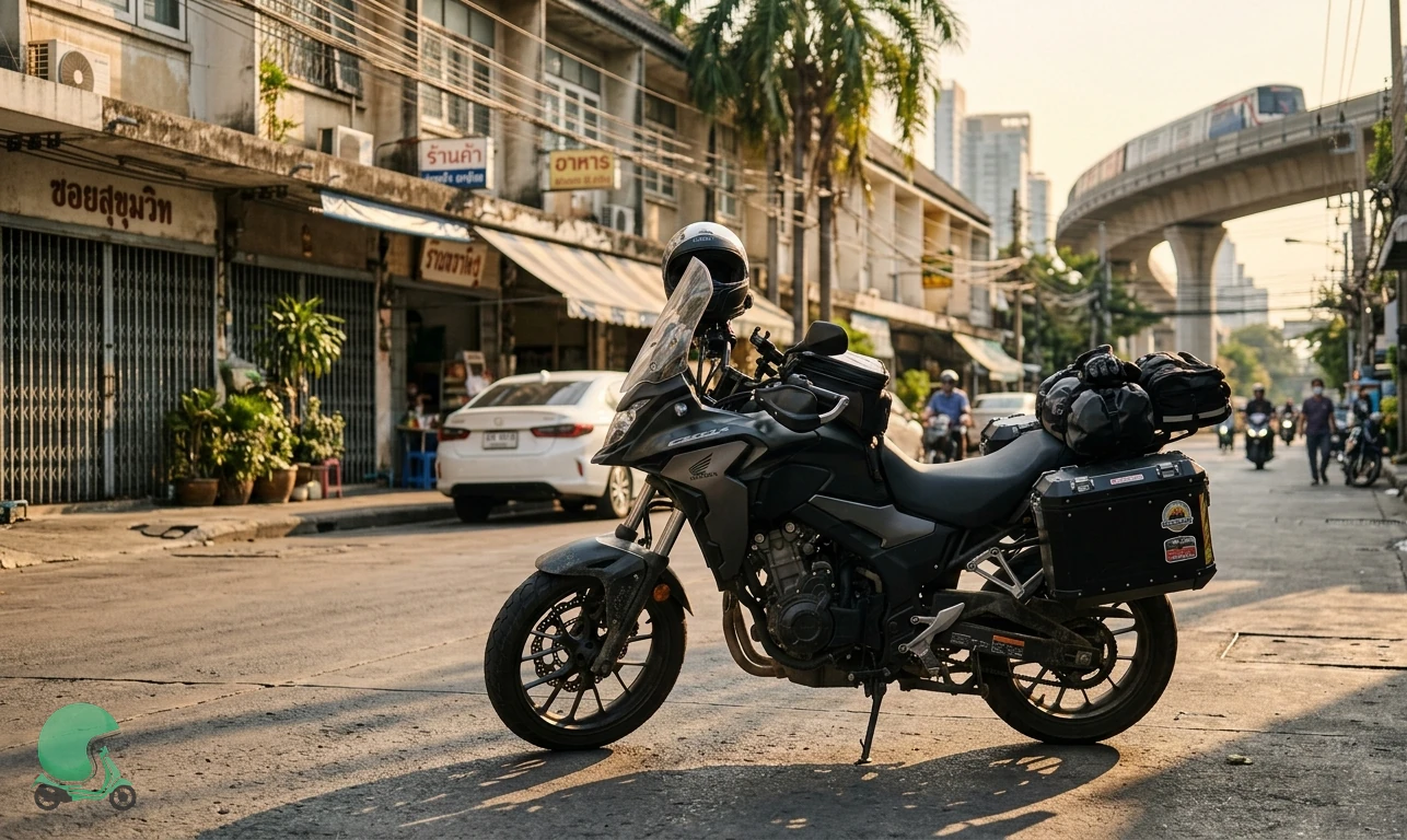 Ready to rent a bike in Bangkok