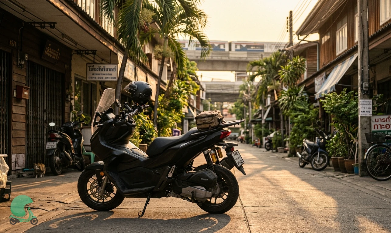 Ready to ride the Honda ADV 160 in Bangkok