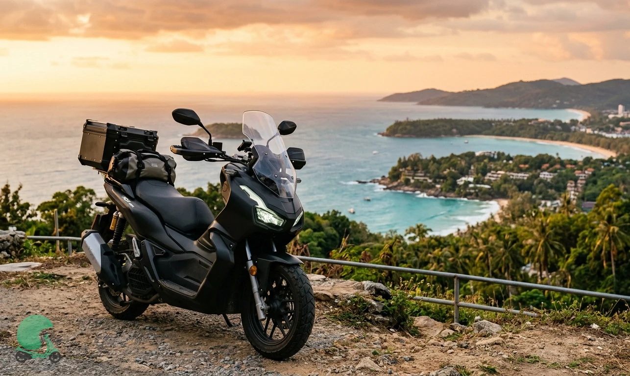 Ready to ride the Honda ADV 160 in Phuket