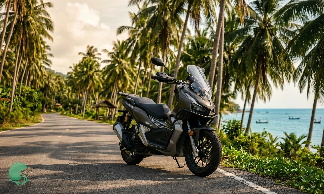 Honda ADV 160 scooter for rent in Koh Samui
