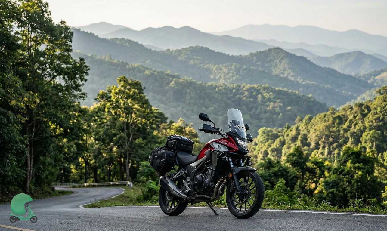Honda CB500X motorcycle for rent in Chiang Mai