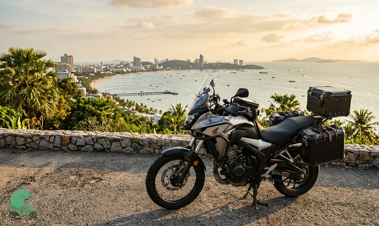 Honda CB500X motorcycle for rent in Pattaya