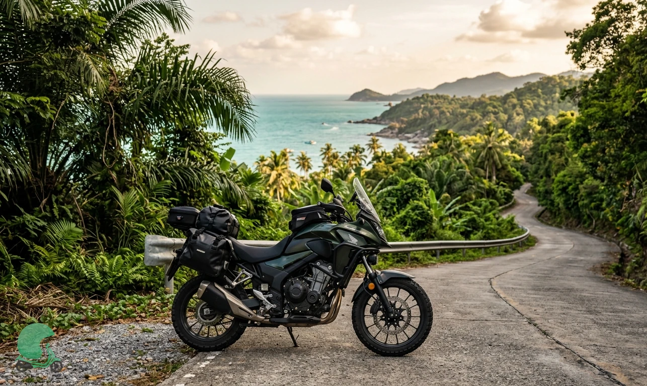 Honda CB500X motorcycle for rent in Koh Phangan
