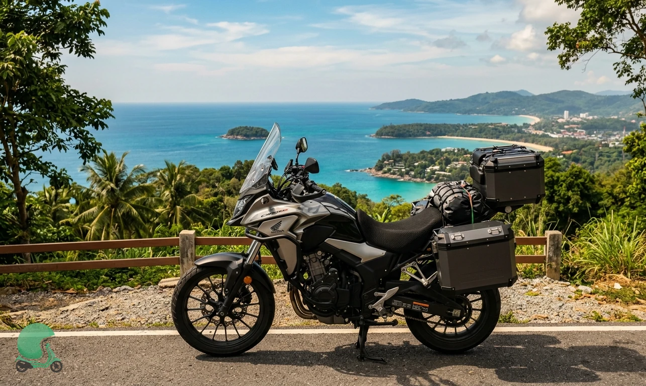 Honda CB500X motorcycle for rent in Phuket
