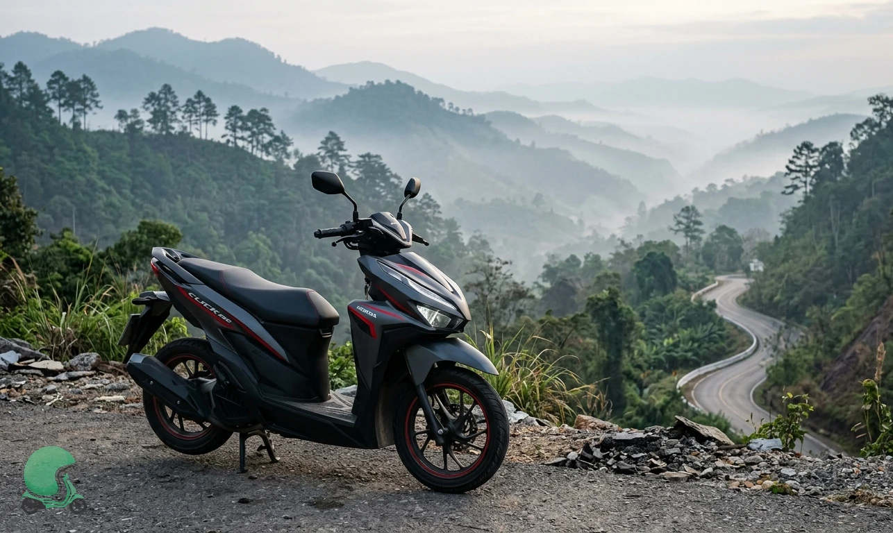 Ready to ride the Honda Click 160 in Chiang Mai
