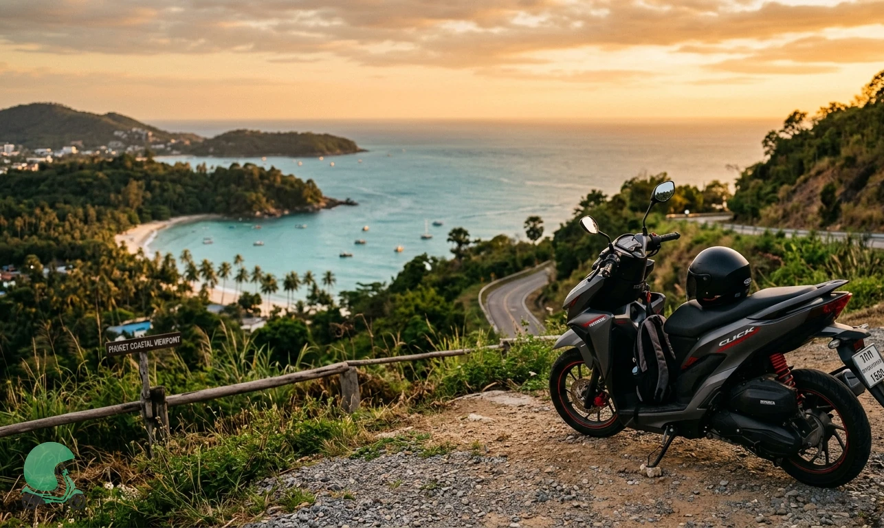 Ready to ride the Honda Click 160 in Phuket