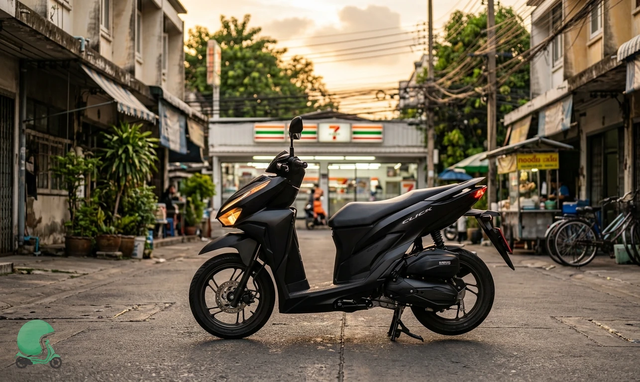 Honda Click 160 scooter for rent in Bangkok