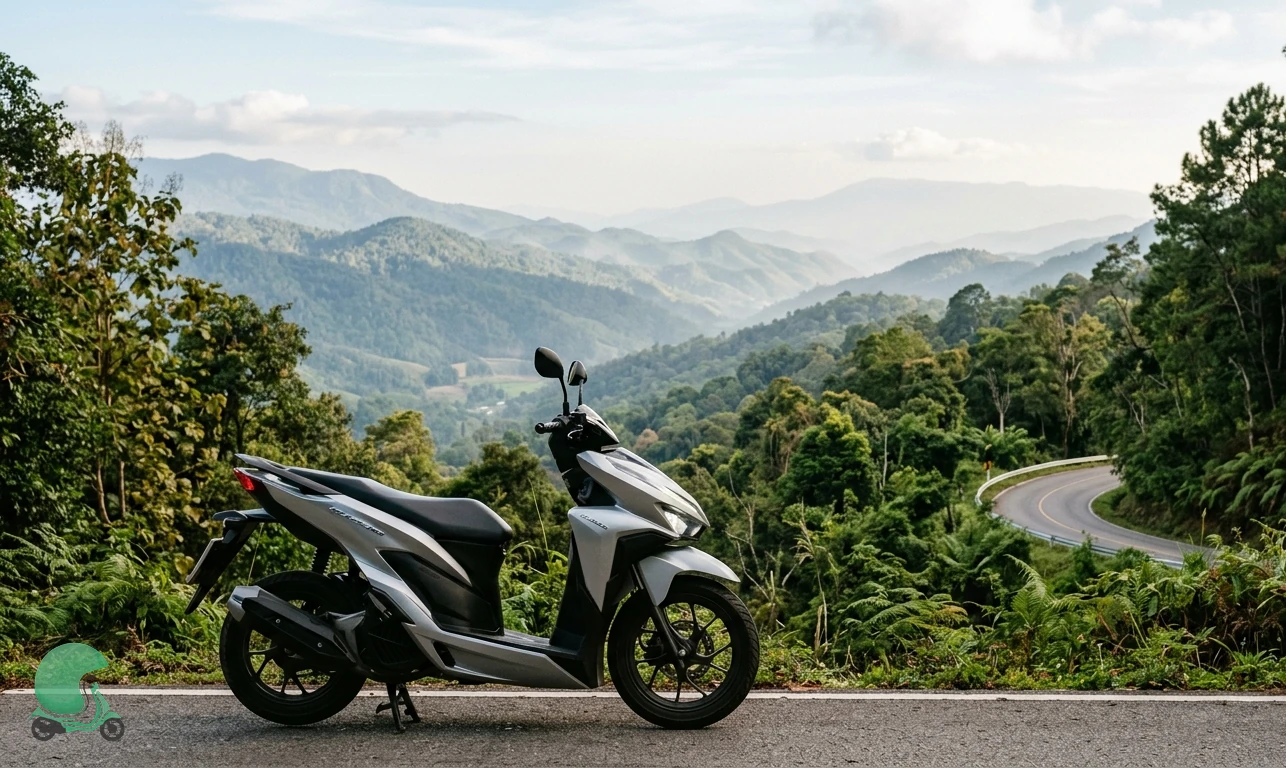 Honda Click 160 scooter for rent in Chiang Mai