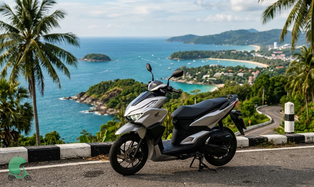 Honda Click 160 scooter for rent in Phuket