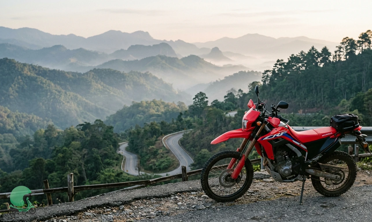 Ready to ride the Honda CRF 300L in Chiang Mai