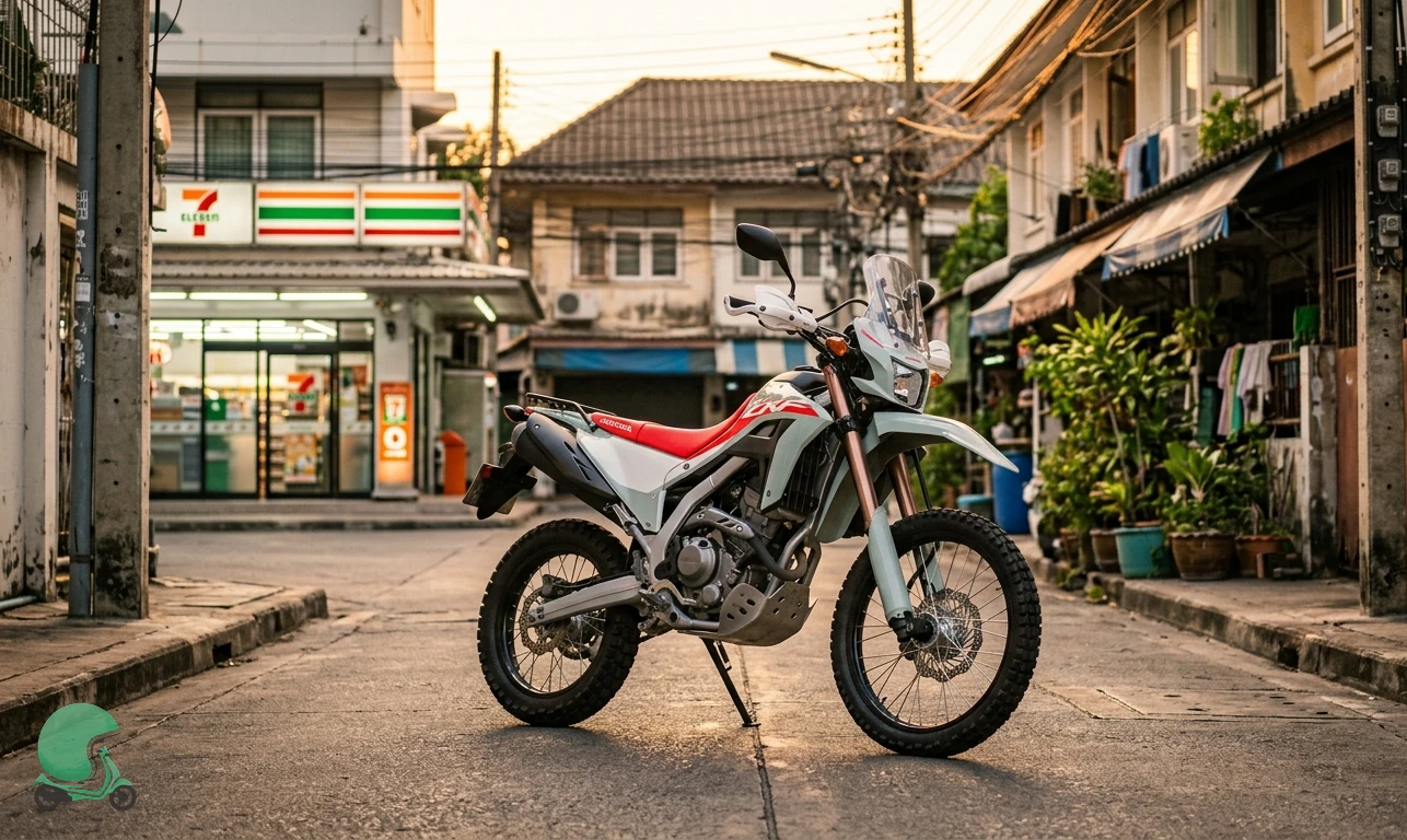 Honda CRF 300L motorcycle for rent in Bangkok