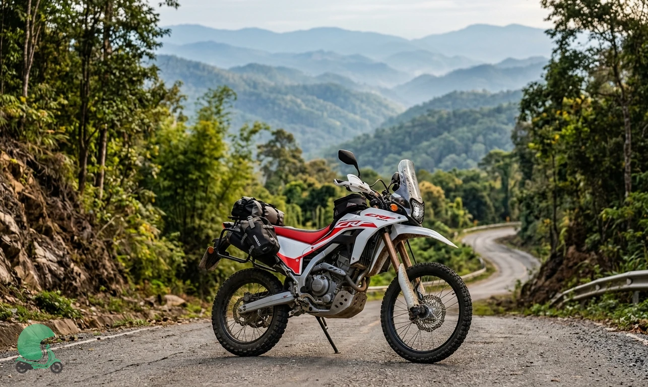 Honda CRF 300L motorcycle for rent in Chiang Mai