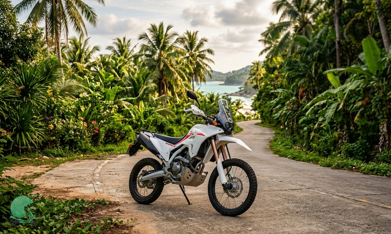 Honda CRF 300L motorcycle for rent in Koh Phangan