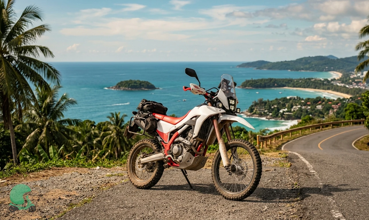Honda CRF 300L motorcycle for rent in Phuket