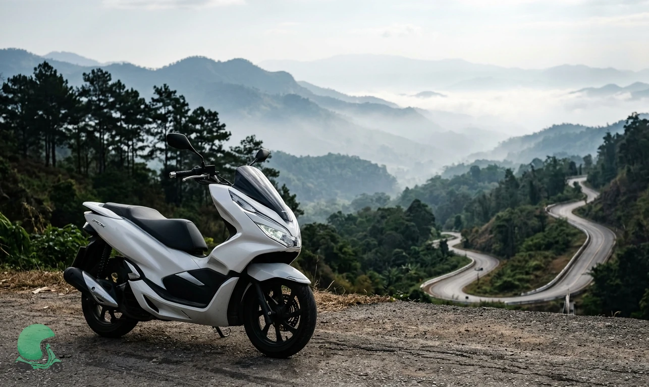 Ready to ride the Honda PCX 160 in Chiang Mai