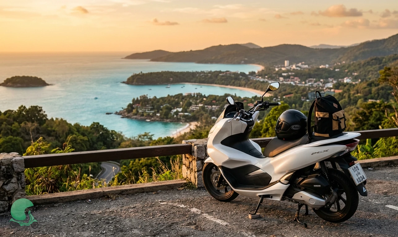 Ready to ride the Honda PCX 160 in Phuket