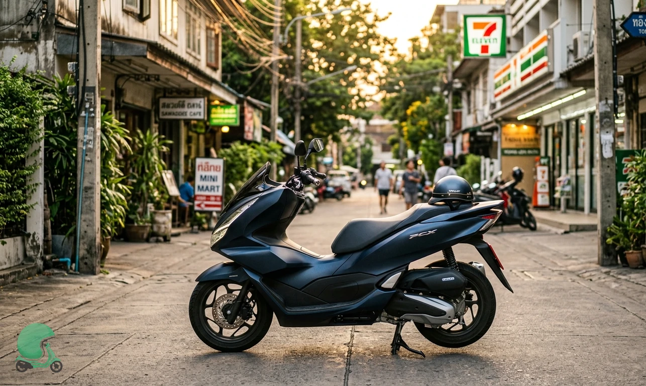 Honda PCX 160 scooter for rent in Bangkok
