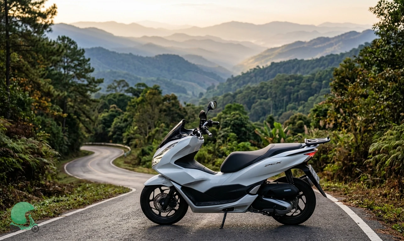 Honda PCX 160 scooter for rent in Chiang Mai