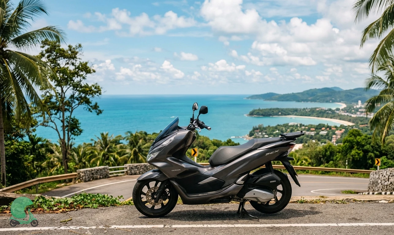 Honda PCX 160 scooter for rent in Phuket