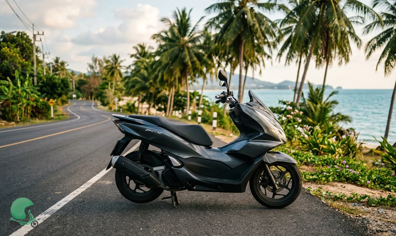 Honda PCX 160 scooter for rent in Koh Samui