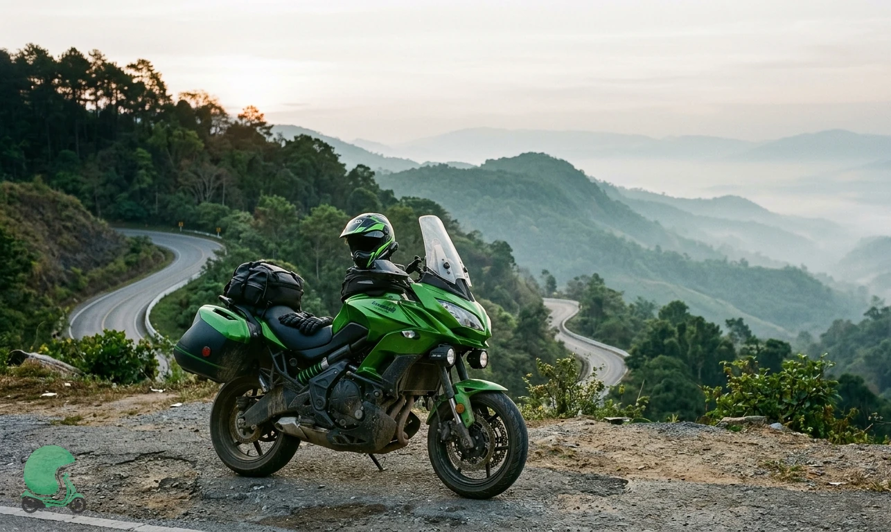 Ready to ride the Kawasaki Versys 650 in Chiang Mai