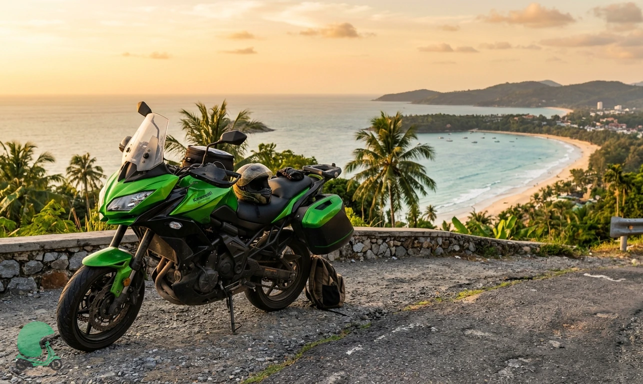 Ready to ride the Kawasaki Versys 650 in Phuket