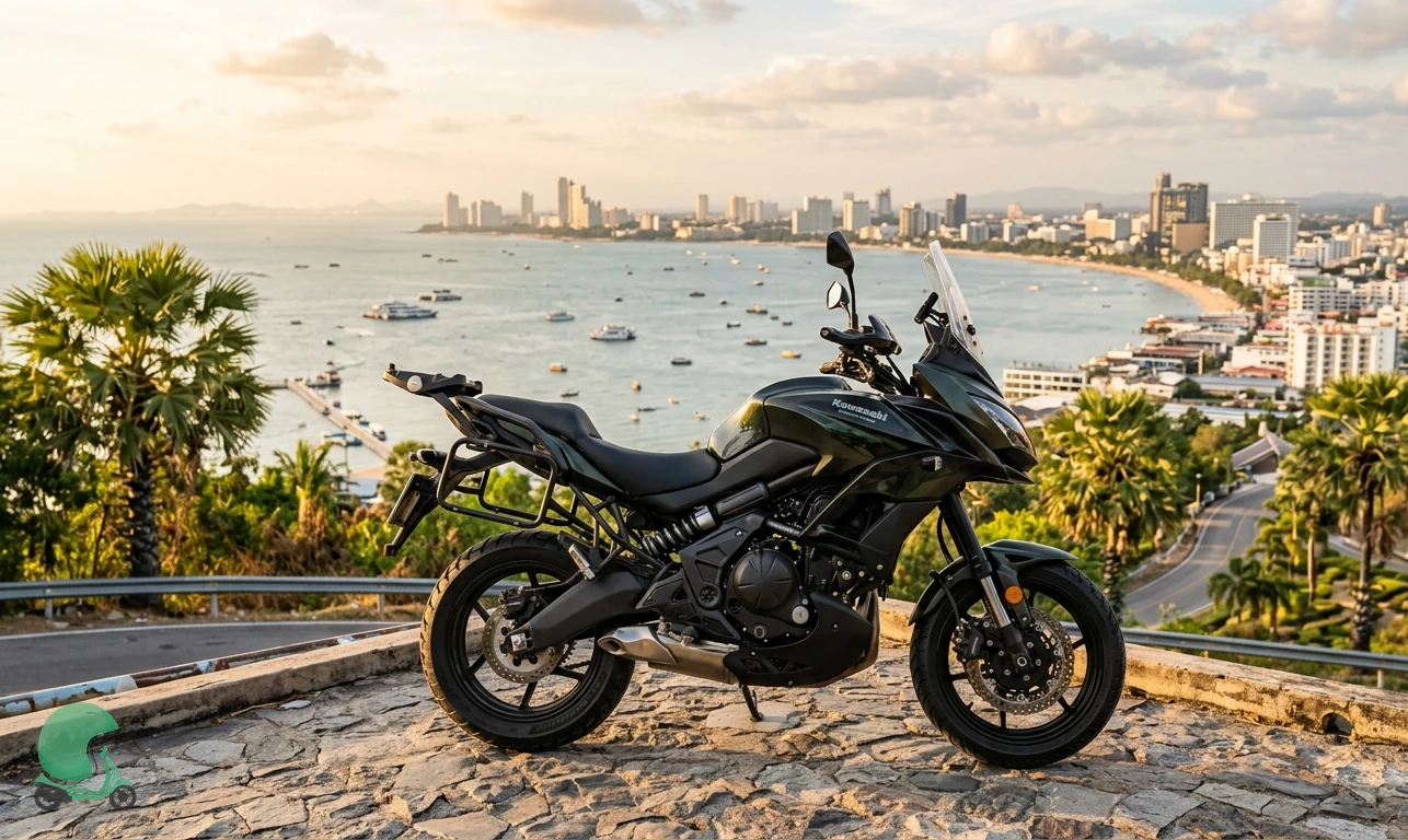 Kawasaki Versys 650 motorcycle for rent in Pattaya