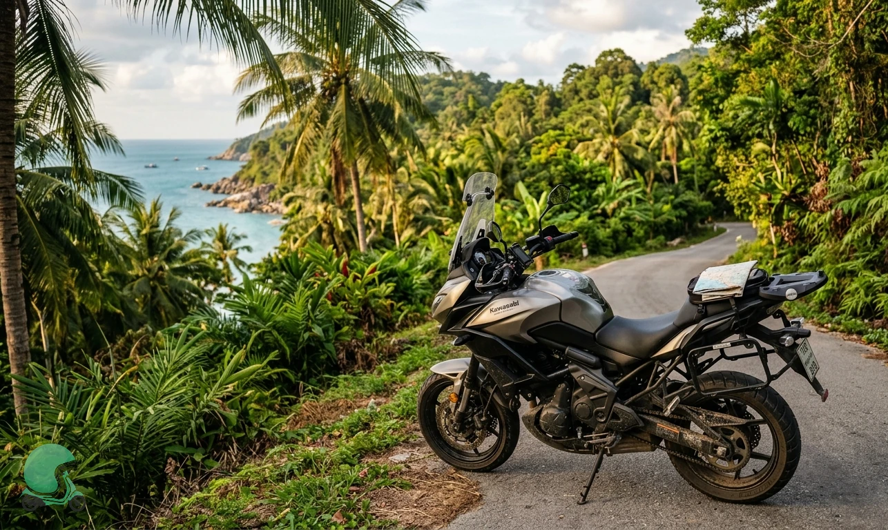 Kawasaki Versys 650 motorcycle for rent in Koh Phangan