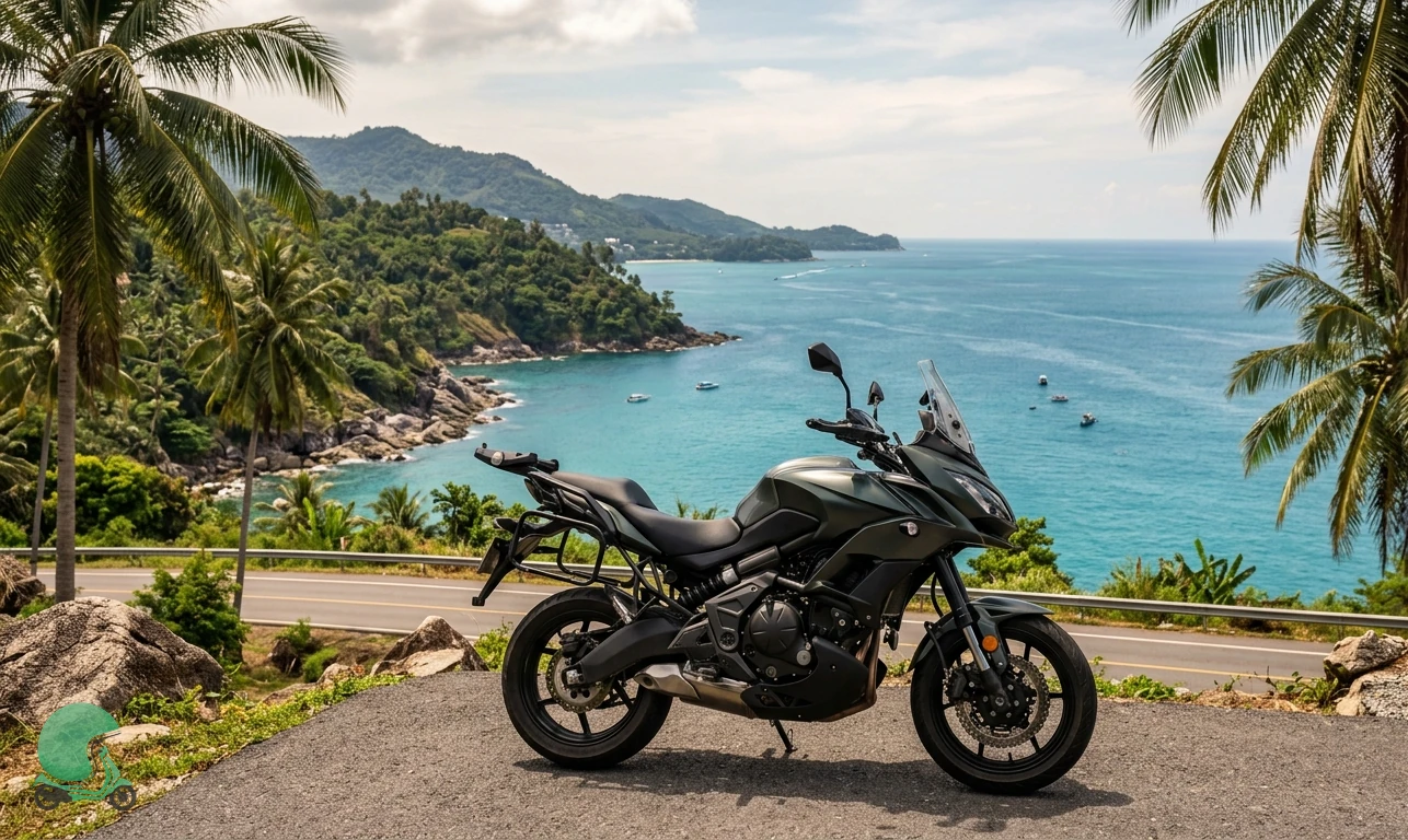 Kawasaki Versys 650 motorcycle for rent in Phuket