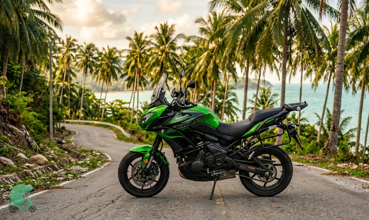 Kawasaki Versys 650 motorcycle for rent in Koh Samui