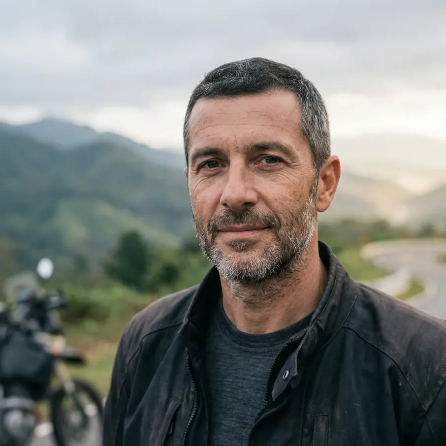 Marco Rossi, Motorcycle Touring Expert & Adventure Rider