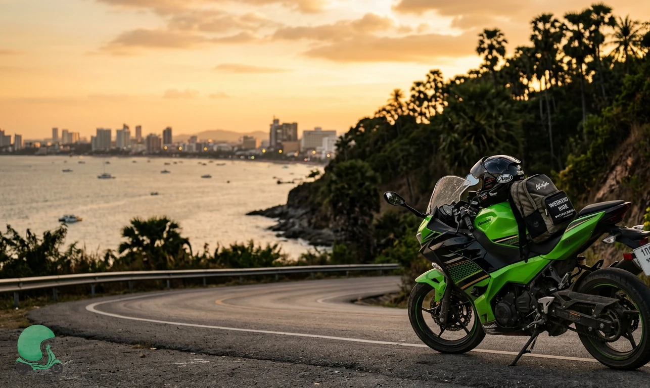 Ready to rent a bike in Pattaya