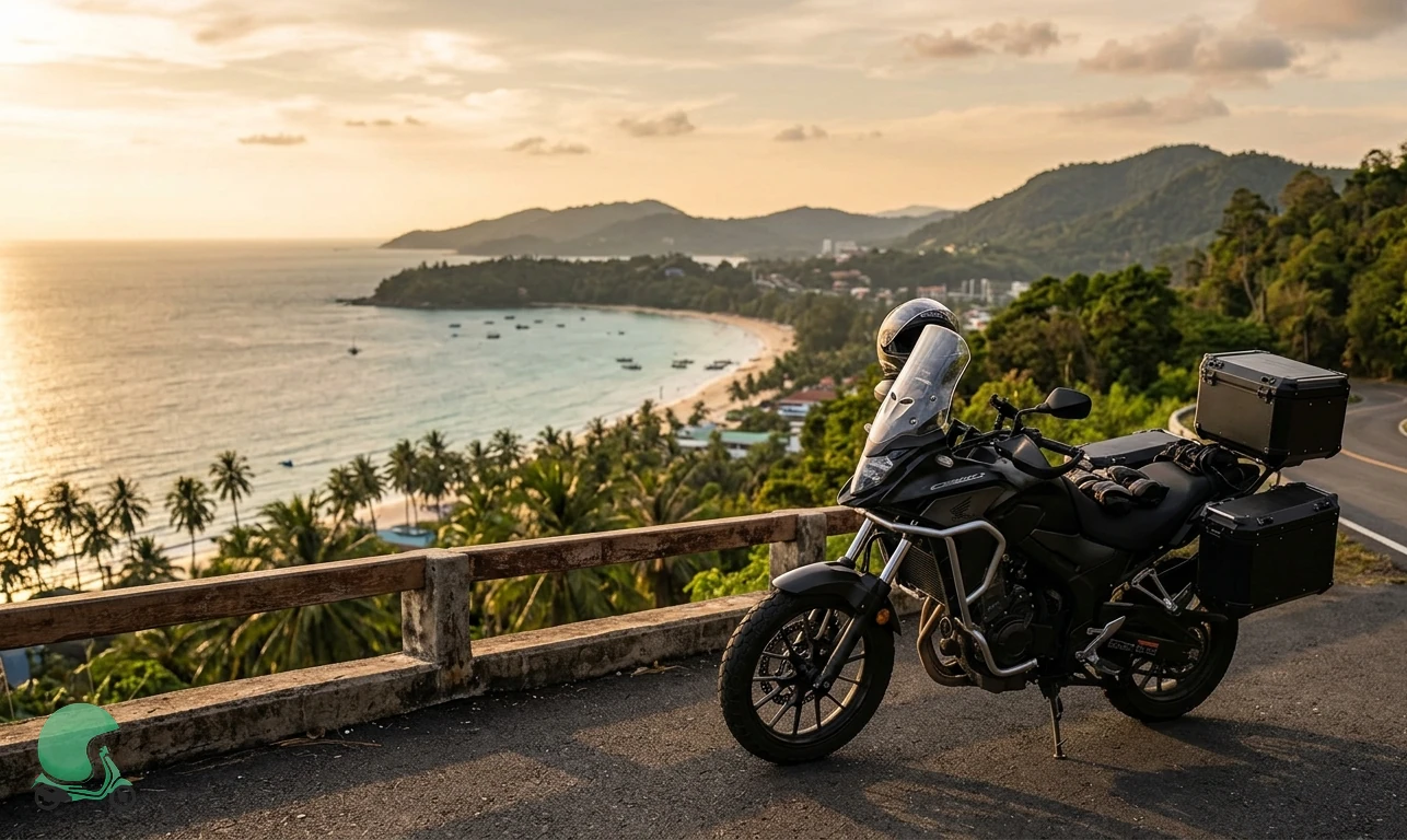 Ready to rent a bike in Phuket