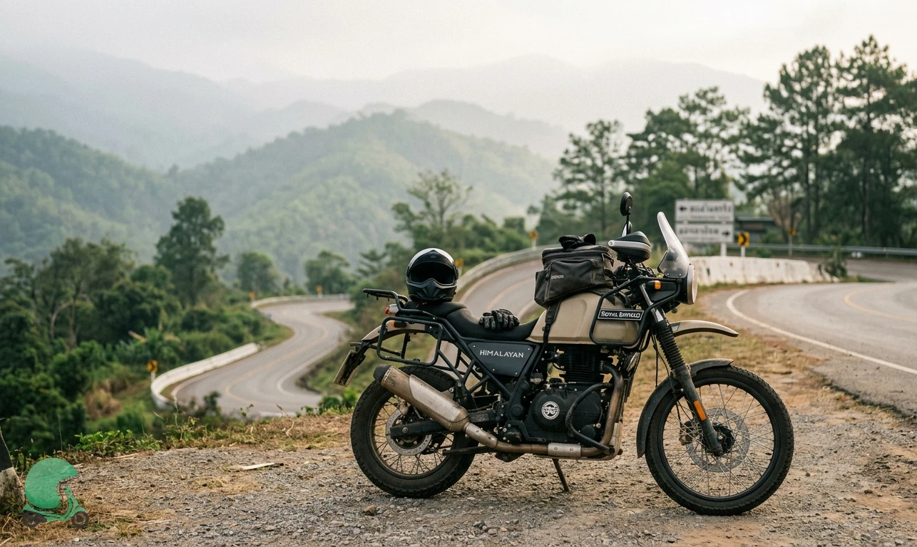 Ready to ride the Royal Enfield Himalayan in Chiang Mai