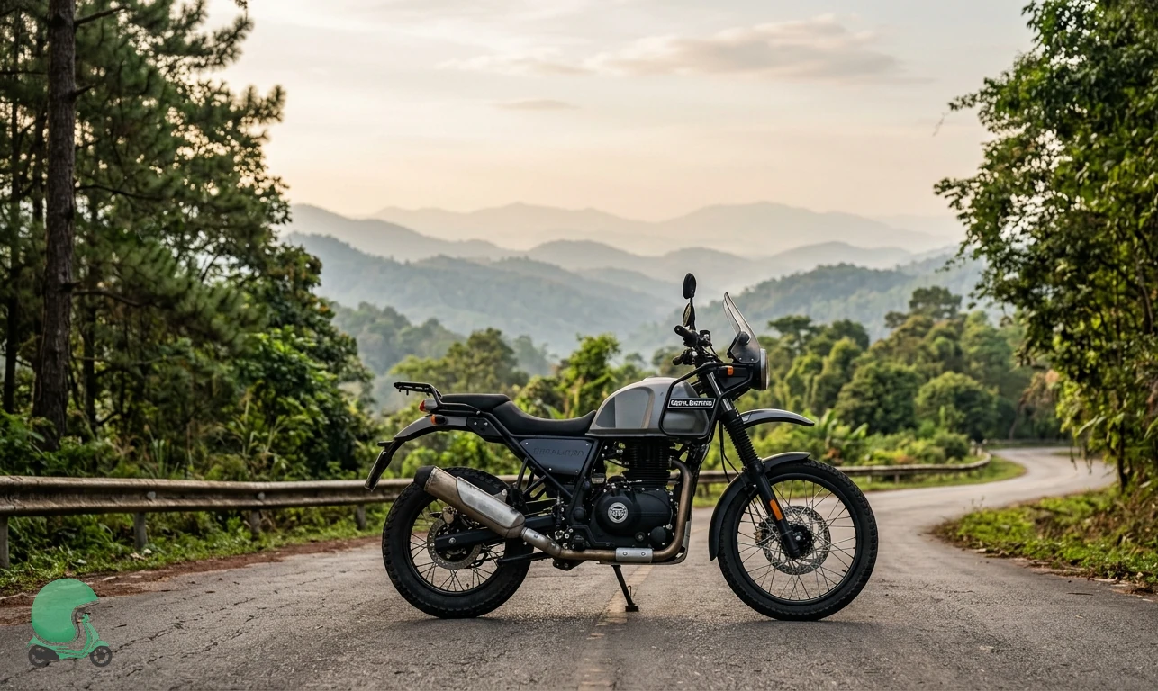 Royal Enfield Himalayan motorcycle for rent in Chiang Mai