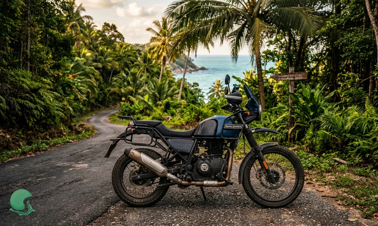 Royal Enfield Himalayan motorcycle for rent in Koh Phangan