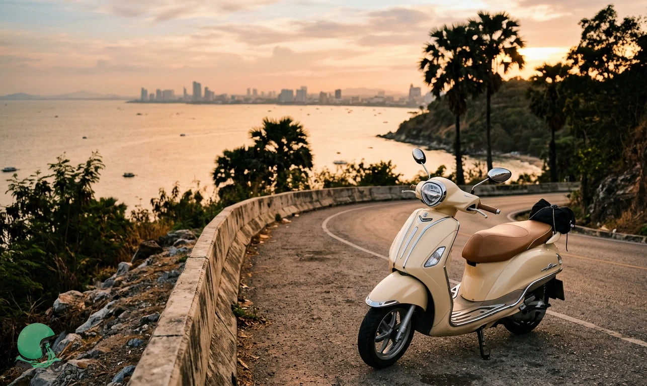 Ready to ride the Yamaha Filano in Pattaya