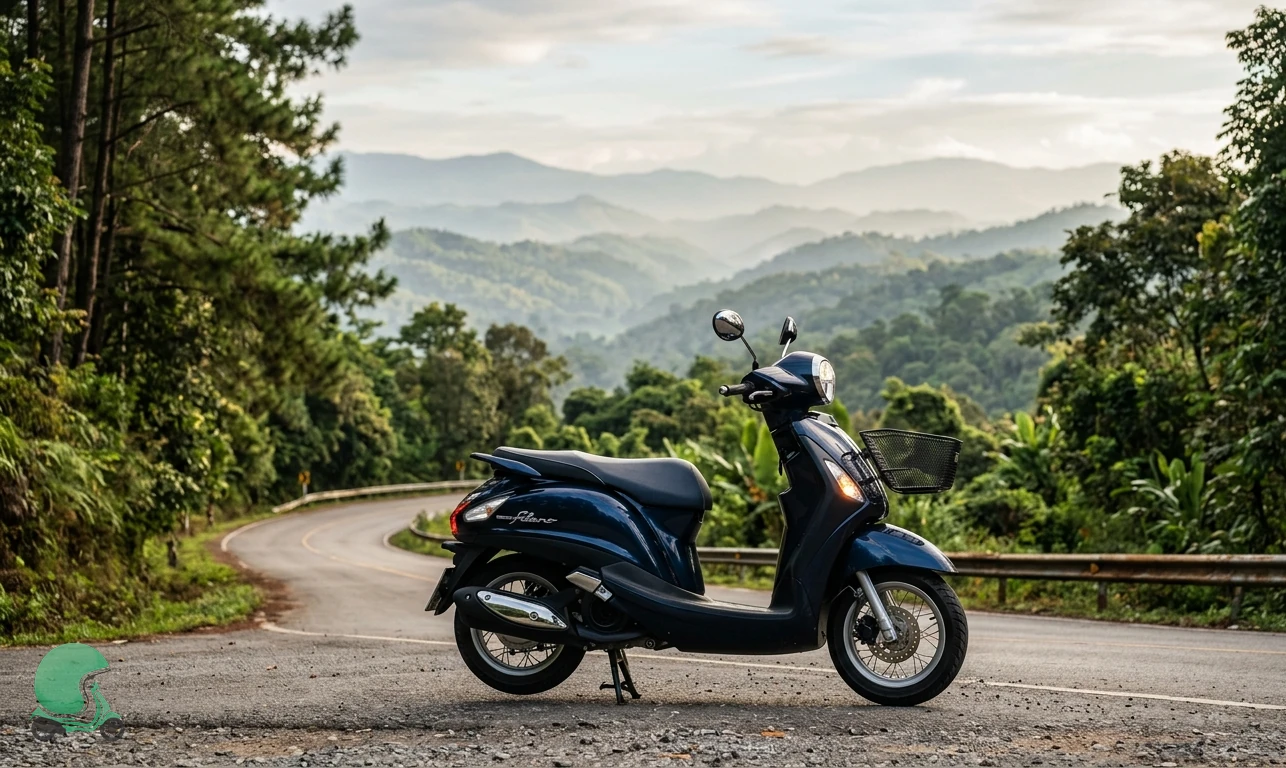 Yamaha Filano scooter for rent in Chiang Mai