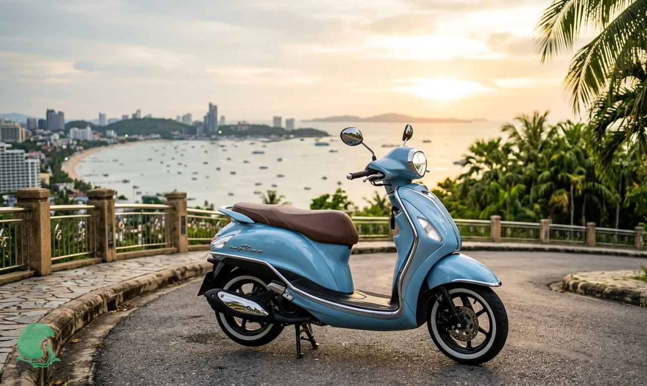 Yamaha Filano scooter for rent in Pattaya