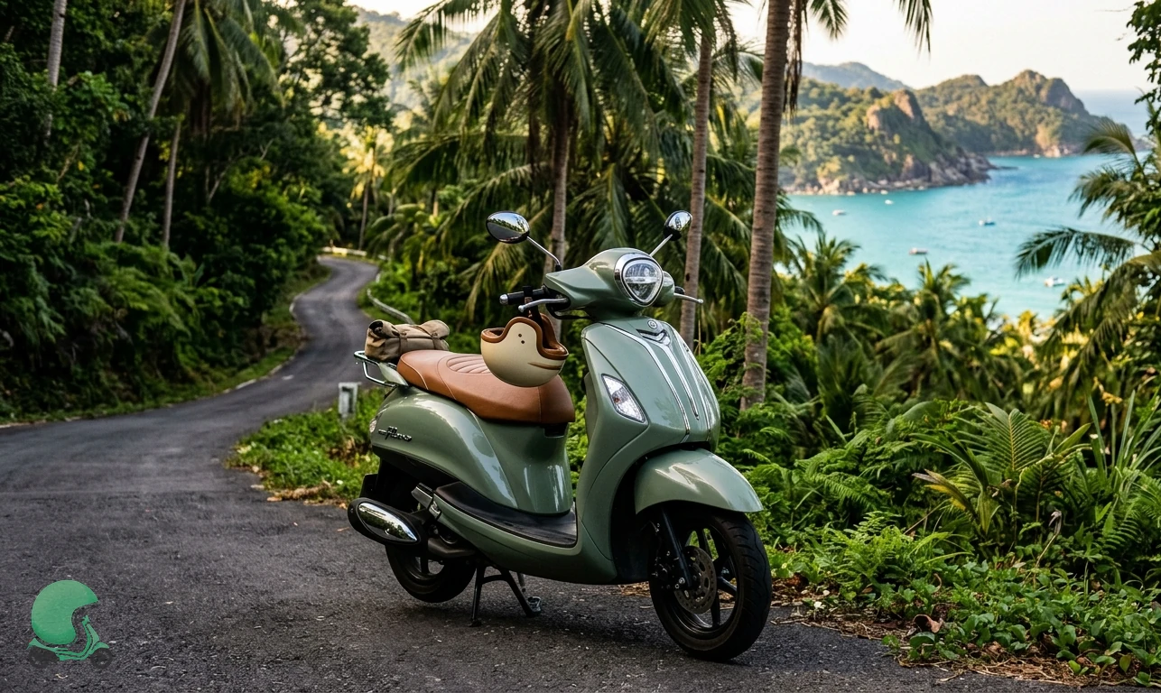 Yamaha Filano scooter for rent in Koh Phangan