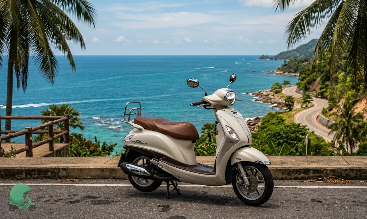 Yamaha Filano scooter for rent in Phuket