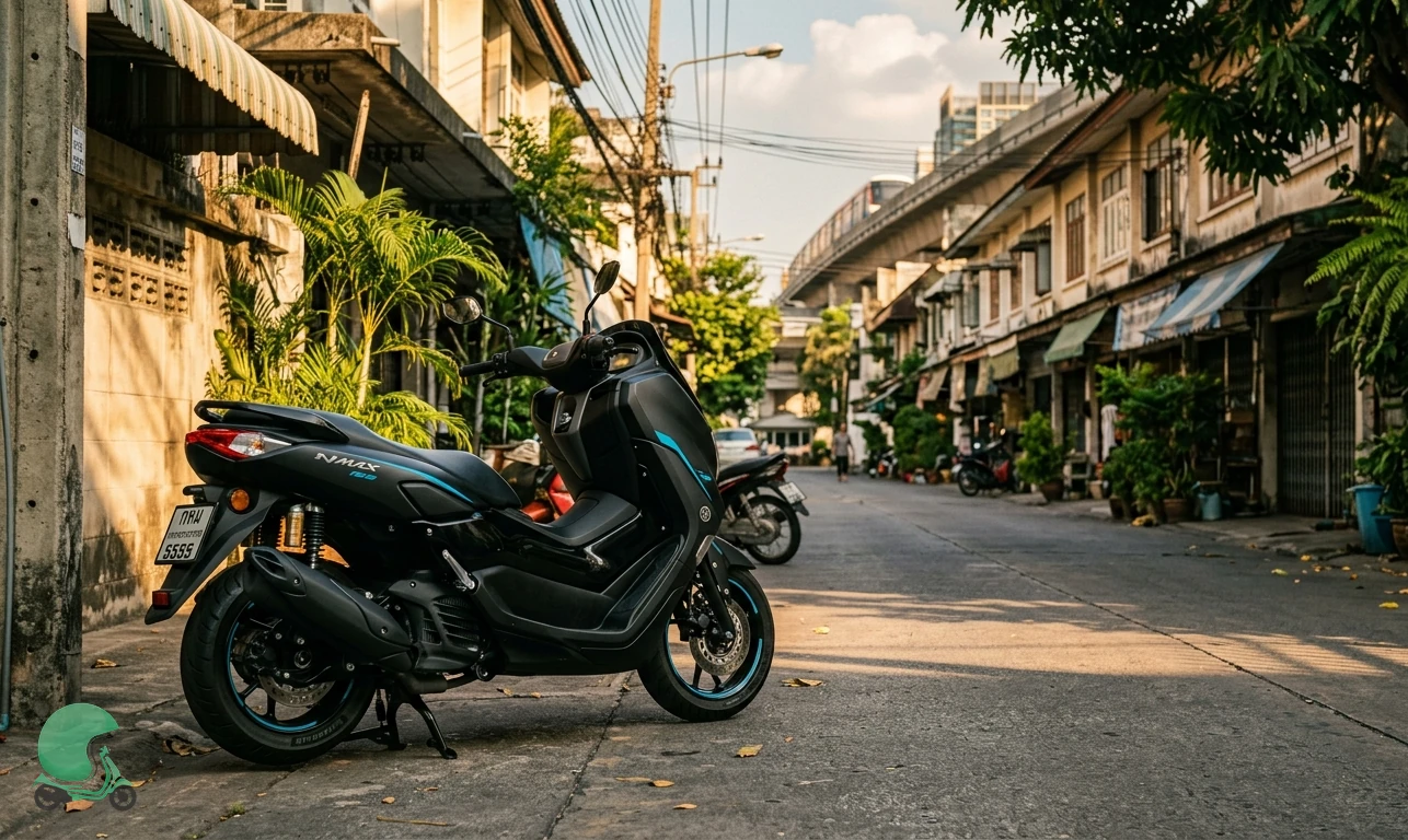Ready to ride the Yamaha NMAX 155 in Bangkok