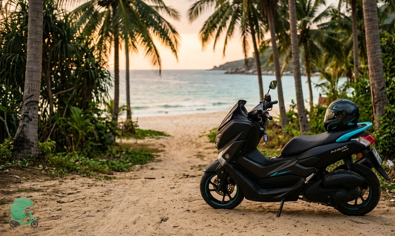 Ready to ride the Yamaha NMAX 155 in Koh Phangan