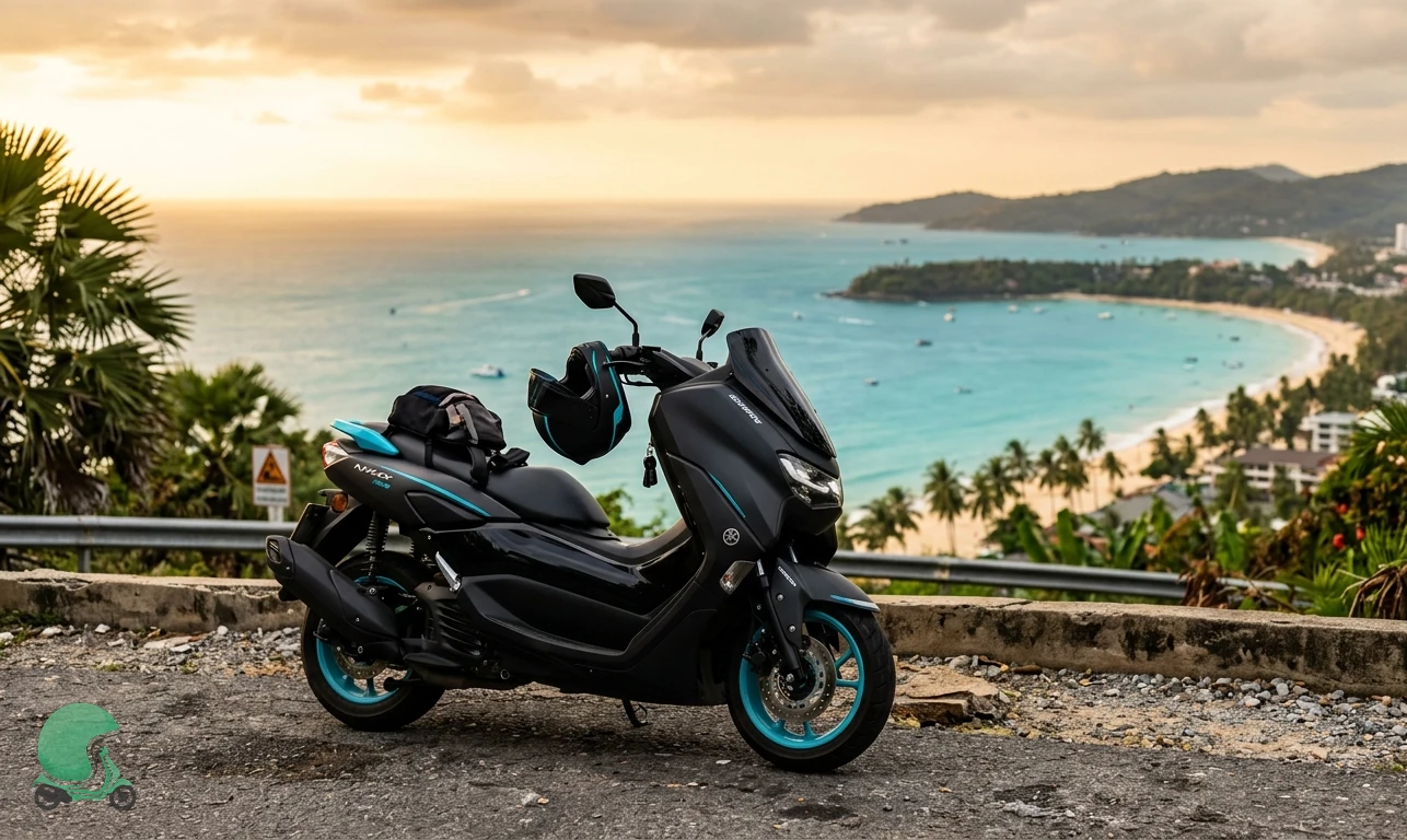 Ready to ride the Yamaha NMAX 155 in Phuket