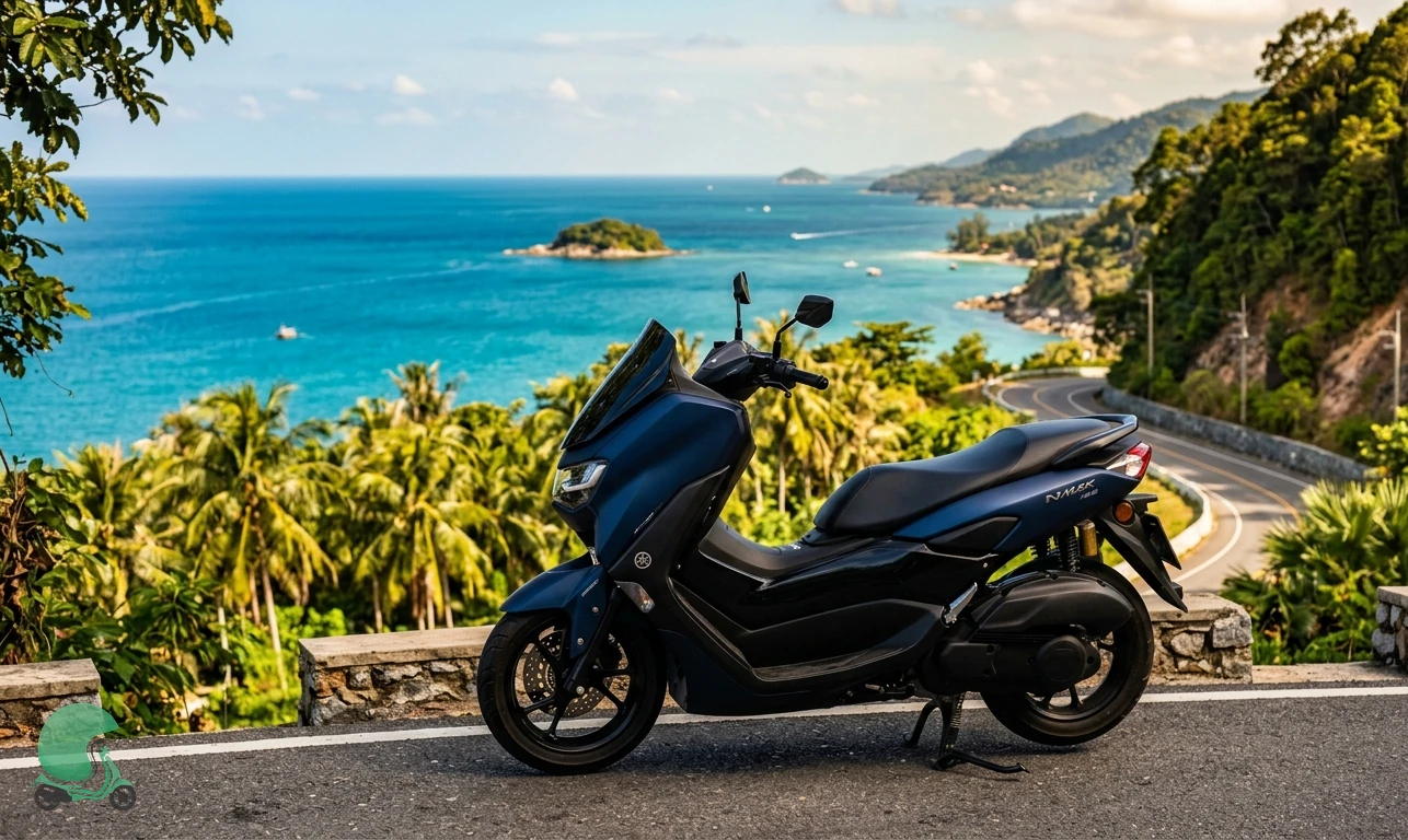 Yamaha NMAX 155 scooter for rent in Phuket