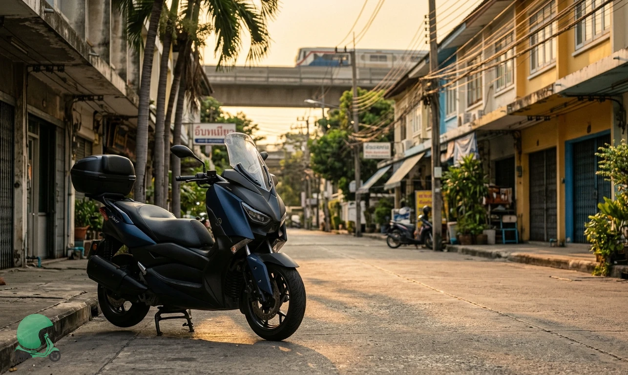 Ready to ride the Yamaha XMAX 300 in Bangkok